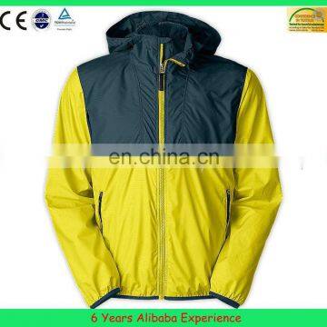 Mens Nylon waterproof Rain jacket for men 2015- 6 Years Alibaba Experience