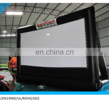 air tight inflatable cinema screen for outdoor party