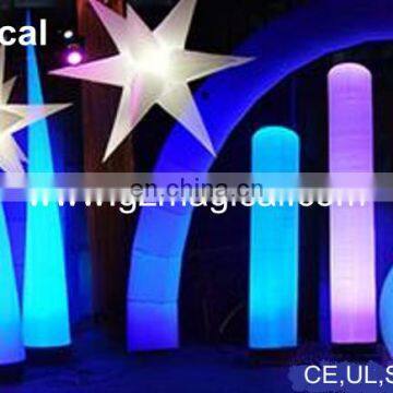 self-inflating columns/inflatable column with LED lighting/Stage Decorations