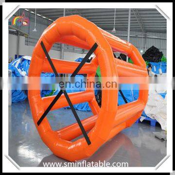 Durable 0.9mm Pvc Inflatable Water Roller, Floating Water Walking Wheel for Water Game From China Manufacturer photo-2
