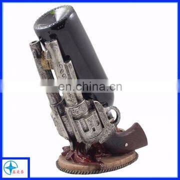 New and novel design gun wine bottle holder