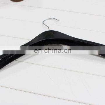 China Supplier Top Class Black Plastic Hanger Coat Hangers photo-2