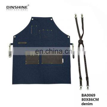 hot selling 2017 amazon New design customized denim apron