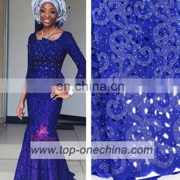 China supplier french african lace fabrics/french african net lace /african french tulle lace fabrics