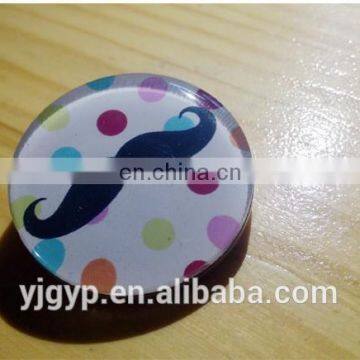 High Quality Promotional plastic customized Acrylic badges