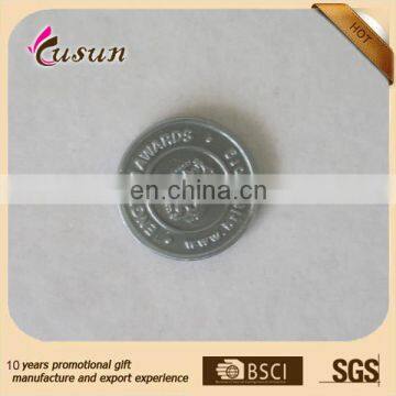 SGS Promotional Custom PS ABS Embossed Plastic chips