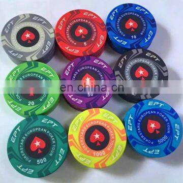 Promotional Ceramic Casino Chips Wholesale/ Ceramic Chips With Printing Logo photo-1