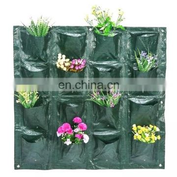 Vertical Hanging Garden Wall Planter Plastic Grow Bags