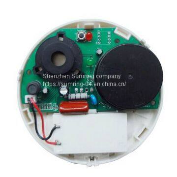 Fire Safety Products 9V Battery Wireless Photoelectric Smoke Alarm photo-2