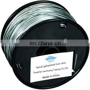 China supply galvanized low carbon spool steel wire 0.3mm/0.28mm/0.25mm