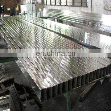 Rectangular Tubing are made of stainless steel 304L 2B surface Size in inches 3" x 1 1/2", thickness 2 mm