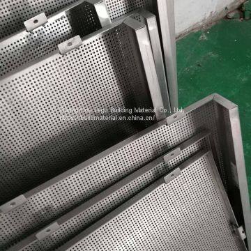 Stadium Flat Aluminum Veneer Spraying