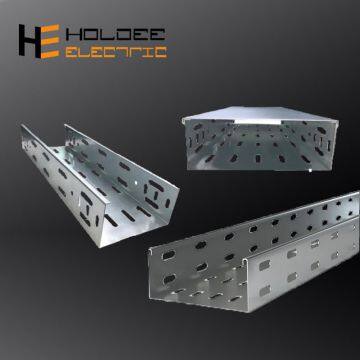 HDG slotted cable tray manufacturer owing galvanizing plant