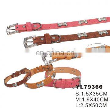 Good Quality Factory Sell Luxury Leather Dog Ccollar photo-4