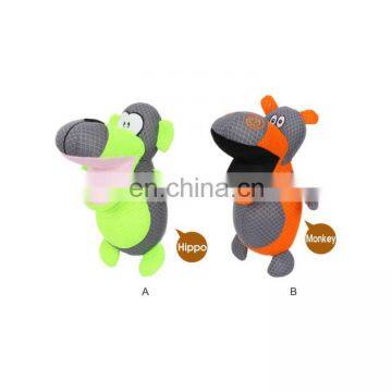 Cheap Funny Animal Shape Plush Sound Pet Toy