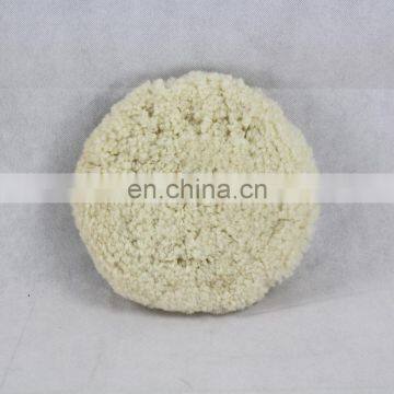 Hot Selling 200mm Double Side 100% Wool Pads for Car Buffing photo-3