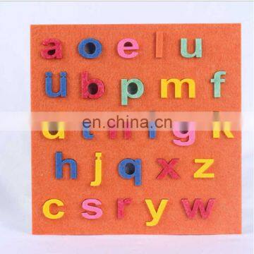 Toddler Educational Toys Die Cut Felt Alphabet Letters Set A to Z photo-4