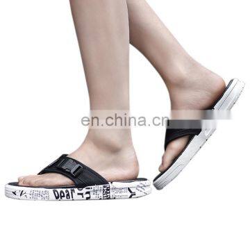 2020 Newest Design Outdoor Style PVC Foam Sole Mesh Upper Beach Cushion Comfy Soft Plastic High Quality Flip Flops for Men photo-4