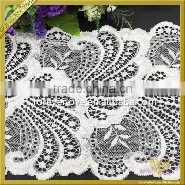 Wholesale Embroidered China Embroidered Chemical Lace Fabric FLL-054 photo-2