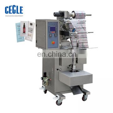 Best Price Automatic Liquid Shampoo /Cream / Filling Packing Machine Ketchup Small Sachet Packing Machine