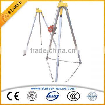 EN795 Down Hole Operation Site Rescue High Angel Rescue Tripod Lifting