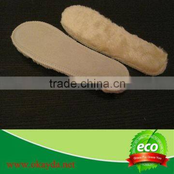 Natural sheepskin winner shoe insole