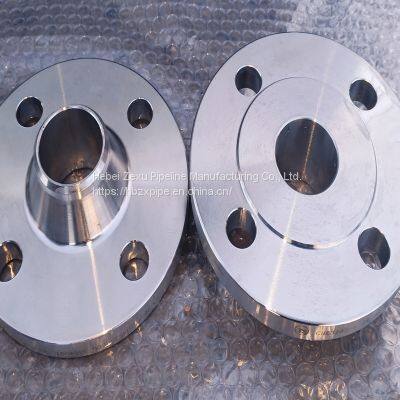 Dual-phase steel flat welding flange