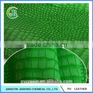 Hot Sale Snake Effect PU Leather for Handbags photo-4