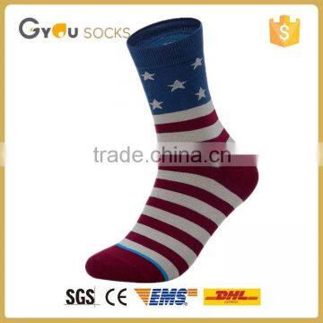 USA Style 2016 hot selling men cotton socks in high quality