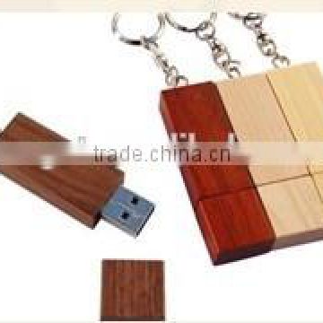 Engraving Logo Wooden USB Flash Drive Best Whole Price