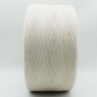 Ne8s/1 Raw White of Labor Insurance Glove Yarn Recycled Polyester Yarn Manufacturers Supply photo-4
