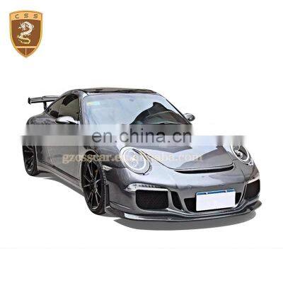 Upgrade To 991Gt3 Auto Bumpers FRP Car Body Kit Rear Spoiler For Porsche 997