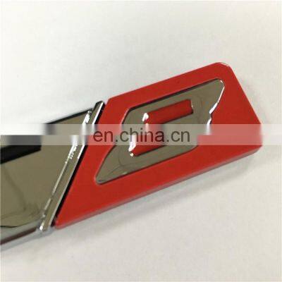 Plastic Custom Number Letter Decal Car Emblem Badge Sticker