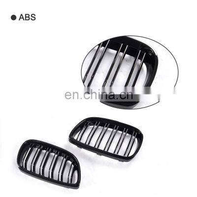 E92 ABS Grill Grille for BMW 328i 335i Coupe 05-08 Glossy Black M Look photo-3