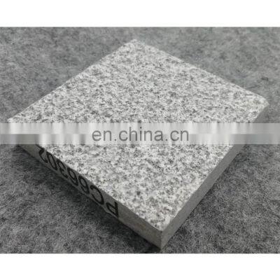 20 mm thickness rough flamed  grey granite style exterior floor tile