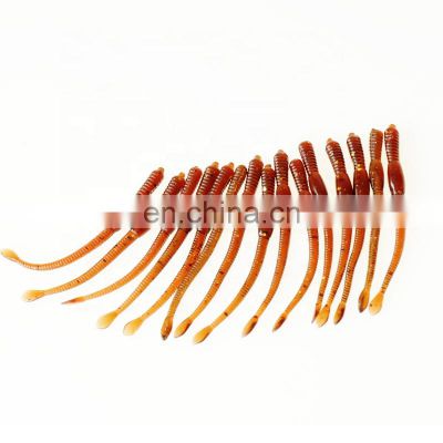 Rubber Bait Fishing Lure Jig Wobbler Soft Worm Carp Fishing Bait plastics  Artificial Silicone fishing worm