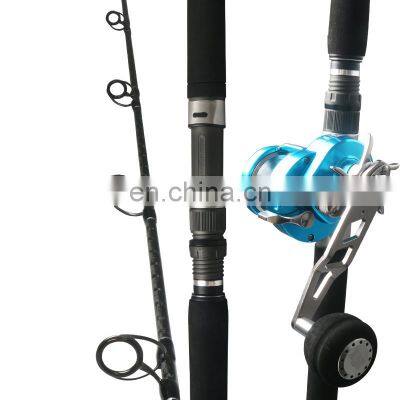 Hot Selling 2.32m Fuji Guide Ring Saltwater Carbon Fiber Shore Jigging Rod Spinning photo-2