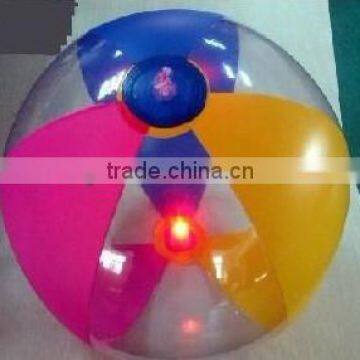 PVC Inflatable Beach Ball With Led