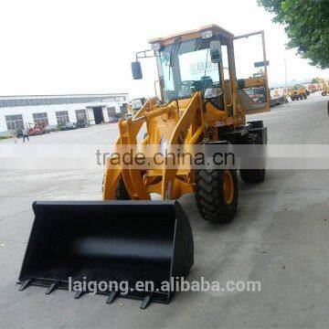 2015 New style 4WD Mini Wheel Loader /joystick/best price Mini shovel Wheel Loader