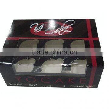 2016 New design cheap price paper cupcake box