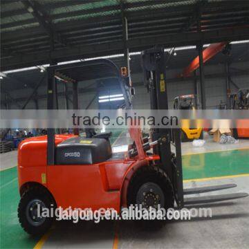 Small Cargo Handling Tools Manual Work Tractor Forklift for Port and Pier Using photo-2