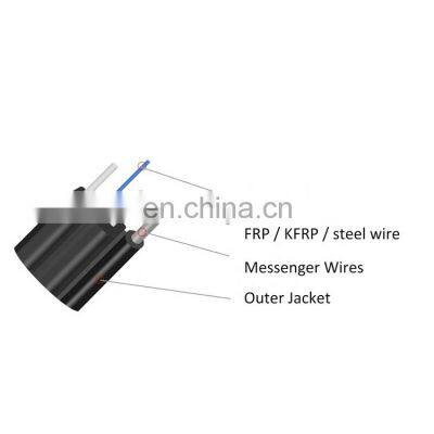 China Manufacturer LSZH Jacket Steel Wire/FRP/KFRP G652/G657/655 Indoor and Outdoor FTTH Drop Cable GJYXFCH photo-5