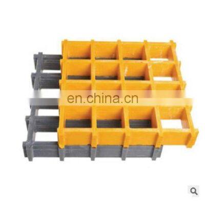 Non-Slip fiberglass gratings fiber reinforced plastic mesh sheets FRP gratings 38mm