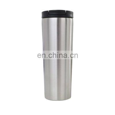 High Quality 500ml Stainless Steel Sublimation Straight Coffee Tumbler