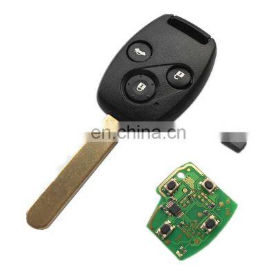 3 Buttons 433 / 315 / 313.8 MHz ID46 Chip Car Remote Smart Key For Honda CRV Fit Insight