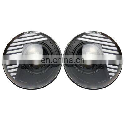 7 Inch Round LED Headlights 2007-2017 For Jeep Wrangler JK JKU Headlamp Replacement