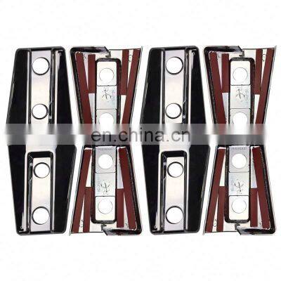 ABS Car Door Hinge Chrome Hood Hinge for Jeep For Wrangler JK 07+Offroad photo-2