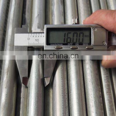 galvanized steel round bar 10mm 30mm 32mm 40mm 48mm 50mm  diameter galvanized steel structure bar