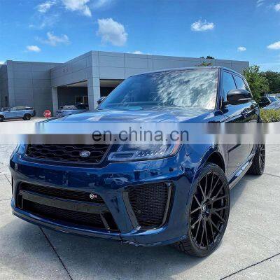 2018 SVR Style Body Kit for RANGE ROVER SPORT L494 2014-2017 Include Headlight Taillight Fender Front and Rear Bumper Assembly