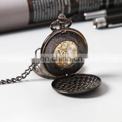 GOHUOS Luxury Hand Winding Mechanical Pocket Watches for Men Private Label Mechanical Watch photo-5